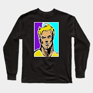 Blonde Guy Graphic Long Sleeve T-Shirt